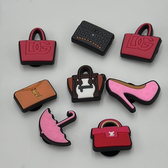 8 PCS Shoe Charms (Shoe Decoration Pins) - Picture 1 of 4